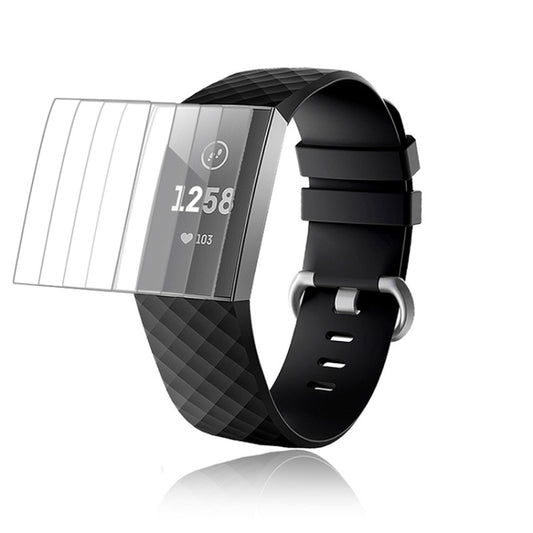 5 PCS  for Fitbit Charge 3 / 4 TPU Soft Explosion-proof Screen Film - Screen Protector by buy2fix | Online Shopping UK | buy2fix