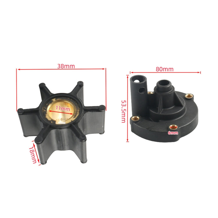 A8153 For Johnson Outboard Water Pump Impeller Repair Kit 763758 - Marine Accessories & Parts by buy2fix | Online Shopping UK | buy2fix
