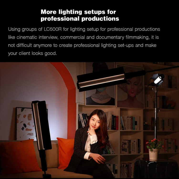 Godox LC500R RGB Full Color LED Light Stick Handheld Fill Light(US Plug) -  by Godox | Online Shopping UK | buy2fix