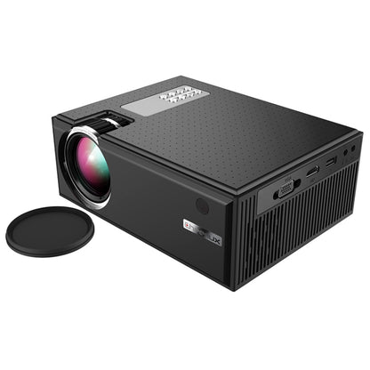 Cheerlux C8 1800 Lumens 1280x800 720P 1080P HD WiFi Sync Display Smart Projector, Support HDMI / USB / VGA / AV(Black) - LED Projector by Cheerlux | Online Shopping UK | buy2fix