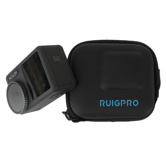 For DJI Action 3 / 4 RUIGPRO Mini Portable Storage Box Case (Black) - Case & Bags by RUIGPRO | Online Shopping UK | buy2fix