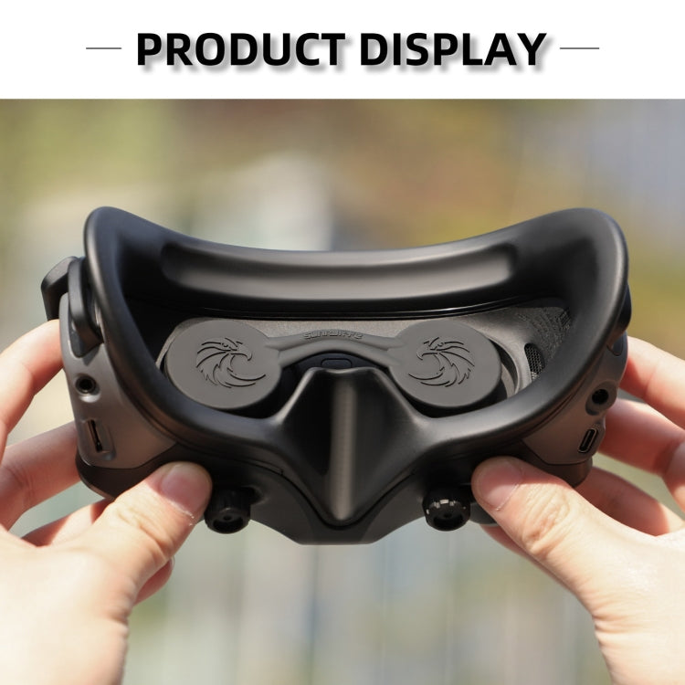 For DJI Goggles 2 / Goggles 3 Lens Cover Dust-proof VR Lens Silicone Case Soft Protector (Black) -  by Sunnylife | Online Shopping UK | buy2fix