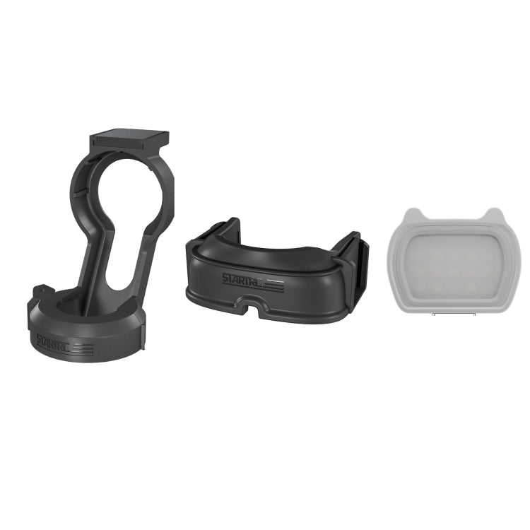 For DJI Pocket 3 STARTRC Cat-ears Magnetic Fill Light  with Holder Clip Kit (Grey) - Other Accessories by STARTRC | Online Shopping UK | buy2fix