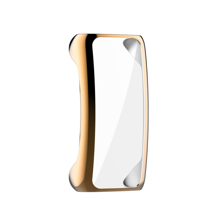 For Fitbit Inspire 2 Full Coverage PC Protective Case Cover(Rose Gold) - Watch Cases by buy2fix | Online Shopping UK | buy2fix