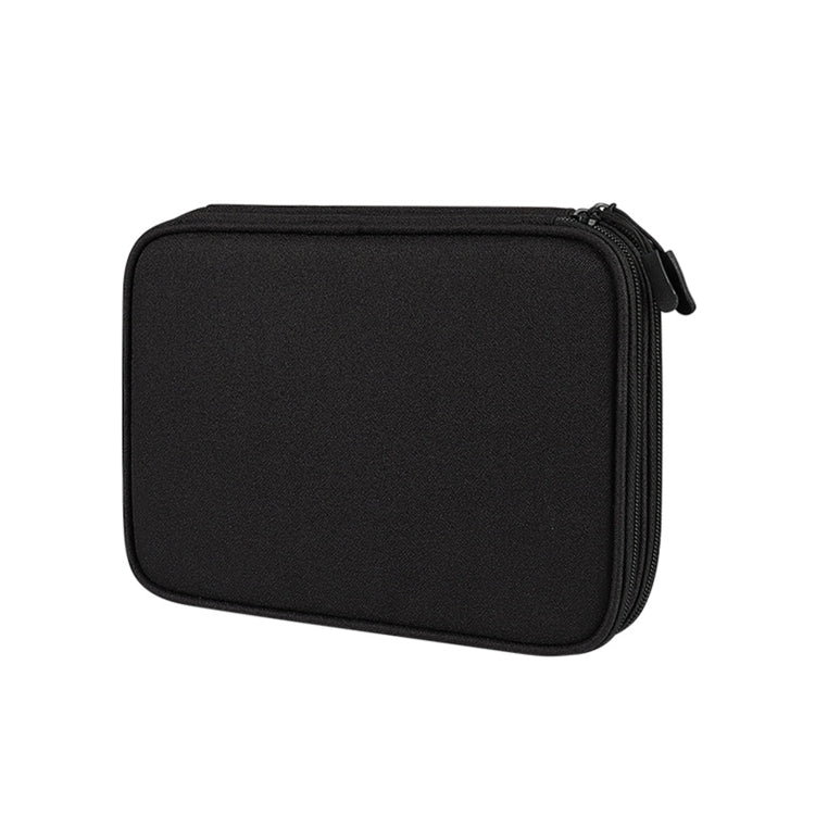 SM01S Double-layer Multifunctional Digital Accessory Storage Bag(Black) - Digital Storage Bag by buy2fix | Online Shopping UK | buy2fix