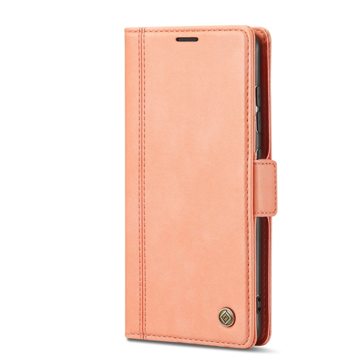 For Samsung Galaxy S21 5G LC.IMEEKE Magnetic Buckle PU + TPU Horizontal Flip Leather Case with Holder & Card Slots & Wallet(Rose Gold) - Galaxy S21 5G Cases by LC.IMEEKE | Online Shopping UK | buy2fix