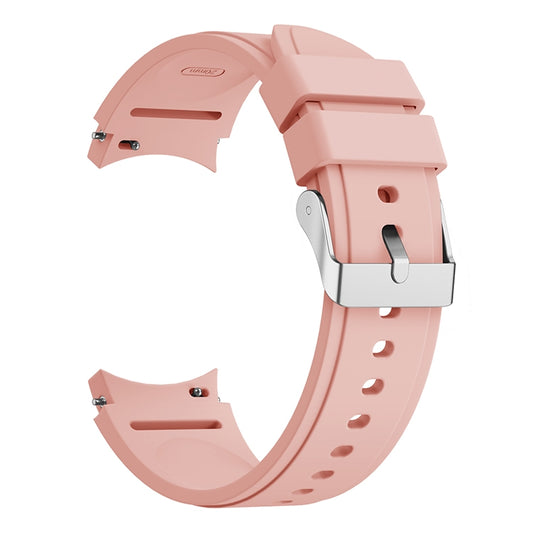 For Samsung Galaxy Watch4 40mm Silicone Watch Band(Pink) - Watch Bands by buy2fix | Online Shopping UK | buy2fix