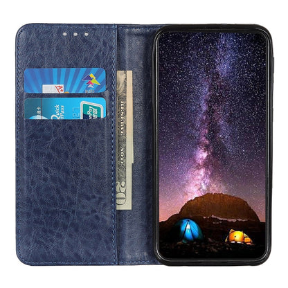 For Nokia XR20 5G Magnetic Crazy Horse Texture Horizontal Flip Leather Case with Holder & Card Slots & Wallet(Blue) - Nokia Cases by buy2fix | Online Shopping UK | buy2fix