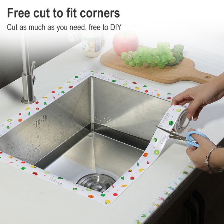 Kitchen Beauty Stitching Stickers Waterproof Mildew Proof Moisture Proof High Temperature Sticker(Simple Without Pattern) - Adhesives & Sealers by buy2fix | Online Shopping UK | buy2fix
