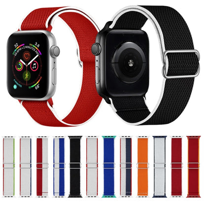 High Elastic Nylon Watch Band For Apple Watch Ultra 49mm&Watch Ultra 2 49mm / Series 9&8&7 45mm / SE 3&SE 2&6&SE&5&4 44mm / 3&2&1 42mm(Netherlands) - Watch Bands by buy2fix | Online Shopping UK | buy2fix