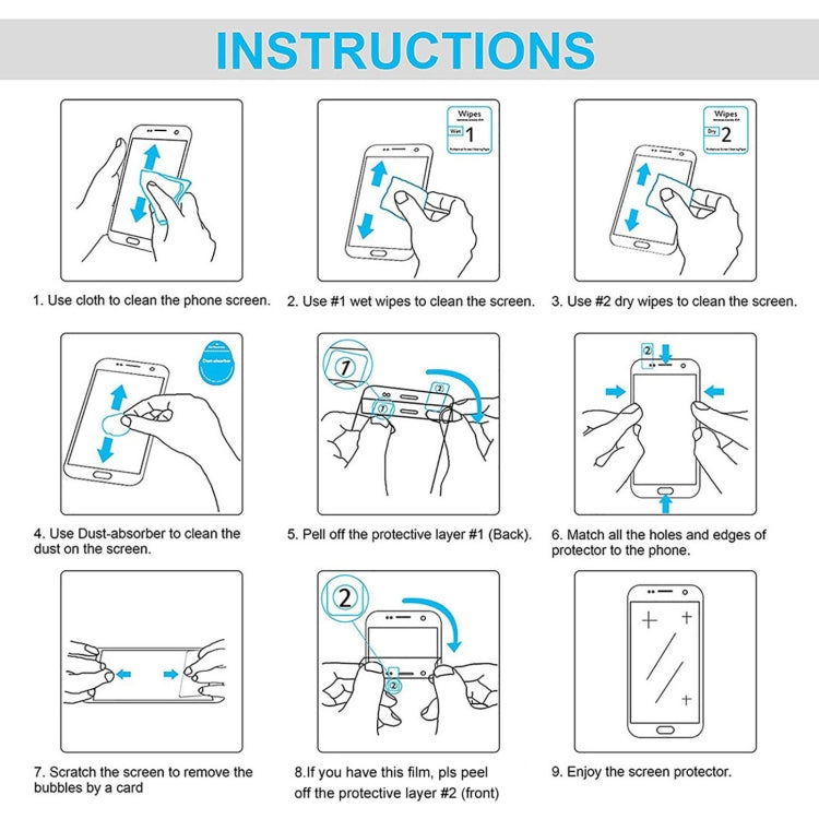 For Doogee S95 Pro 10 PCS 0.26mm 9H 2.5D Tempered Glass Film - For Doogee by buy2fix | Online Shopping UK | buy2fix