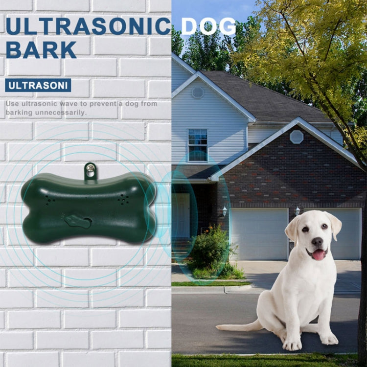 RC-518 Home Ultrasonic Dog Stop Barking Device(Dark Green) - Training Aids by buy2fix | Online Shopping UK | buy2fix