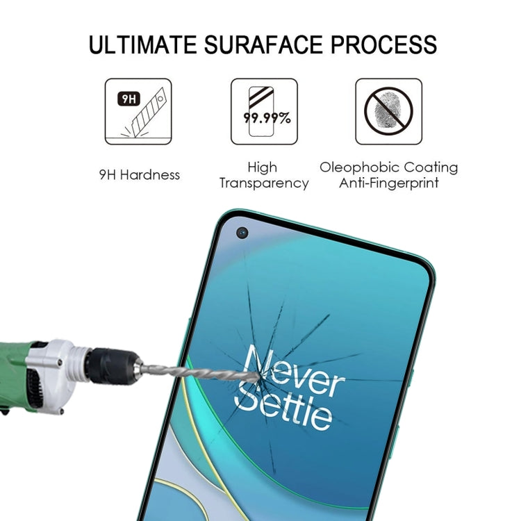 For OnePlus 8T / 8T+ 5G 25 PCS Full Glue Full Screen Tempered Glass Film - Motorola Tempered Glass by buy2fix | Online Shopping UK | buy2fix