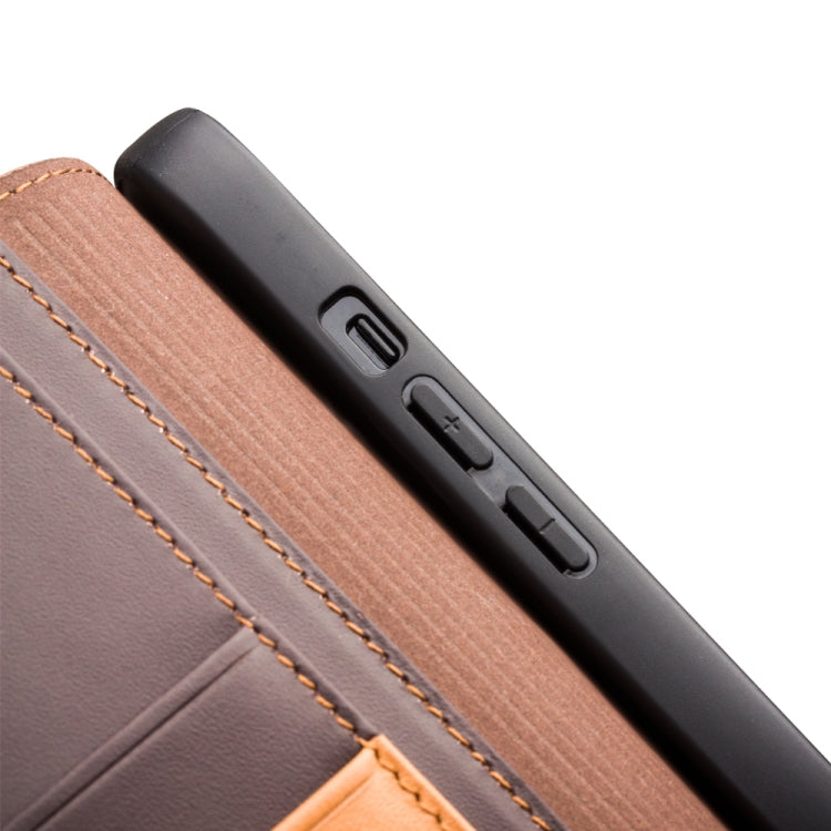 For iPhone 13 QIALINO Business Horizontal Flip Leather Case with Holder & Card Slots & Wallet(Brown) - iPhone 13 Cases by QIALINO | Online Shopping UK | buy2fix