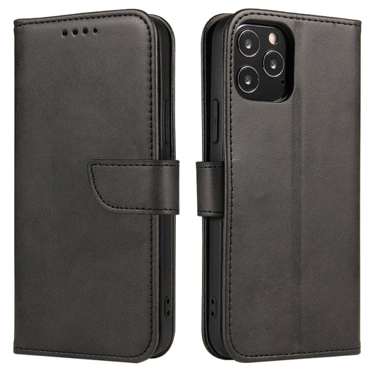 For iPhone 13 Pro Calf Texture Buckle Horizontal Flip Leather Case with Holder & Card Slots & Wallet (Black) - iPhone 13 Pro Cases by buy2fix | Online Shopping UK | buy2fix