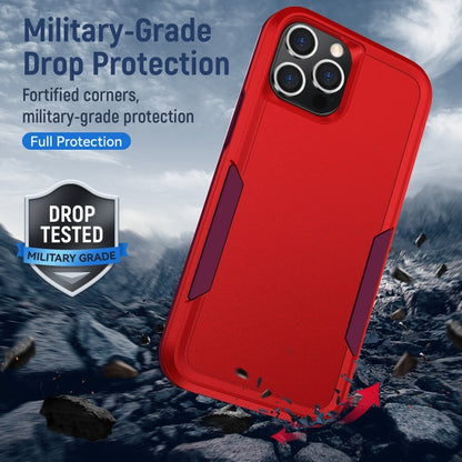 For iPhone 12 / 12 Pro Pioneer Armor Heavy Duty Shockproof Phone Case(Red) - iPhone 12 / 12 Pro Cases by buy2fix | Online Shopping UK | buy2fix