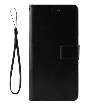 For UMIDIGI Bison Pro Crazy Horse Texture Horizontal Flip Leather Case with Holder & Card Slots & Lanyard(Black) - More Brand by buy2fix | Online Shopping UK | buy2fix