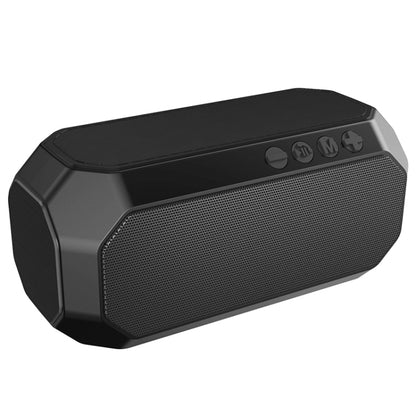 NewRixing NR-4000 TWS Mesh Polygon Music Box Concept Bluetooth Speaker(Black) - Desktop Speaker by NewRixing | Online Shopping UK | buy2fix