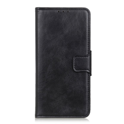 For Motorola Edge (2021) Mirren Crazy Horse Texture Horizontal Flip Leather Case with Holder & Card Slots & Wallet(Black) - Motorola Cases by buy2fix | Online Shopping UK | buy2fix