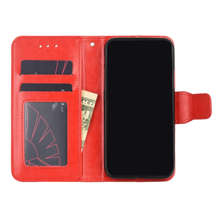 For Doogee X95 Crystal Texture Horizontal Flip Leather Case with Holder & Card Slots & Wallet(Red) - More Brand by buy2fix | Online Shopping UK | buy2fix