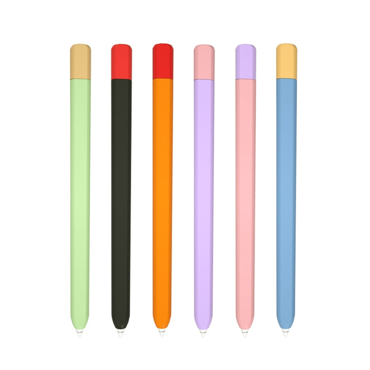 For Xiaomi Inspired Stylus Pen Contrast Color Protective Case(Blue Yellow) - Pencil Accessories by buy2fix | Online Shopping UK | buy2fix