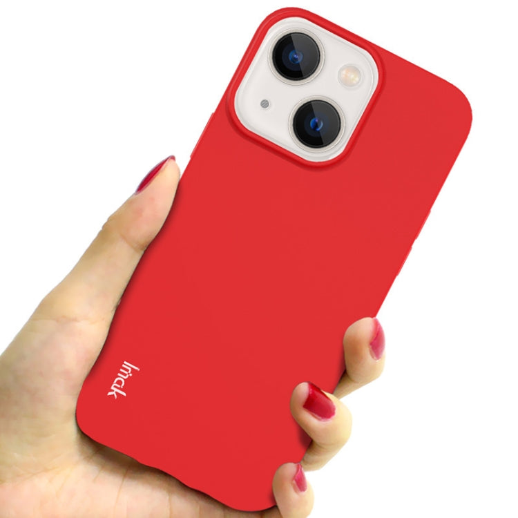 For iPhone 13 mini IMAK UC-2 Series Shockproof Full Coverage Soft TPU Case (Red) - iPhone 13 mini Cases by imak | Online Shopping UK | buy2fix