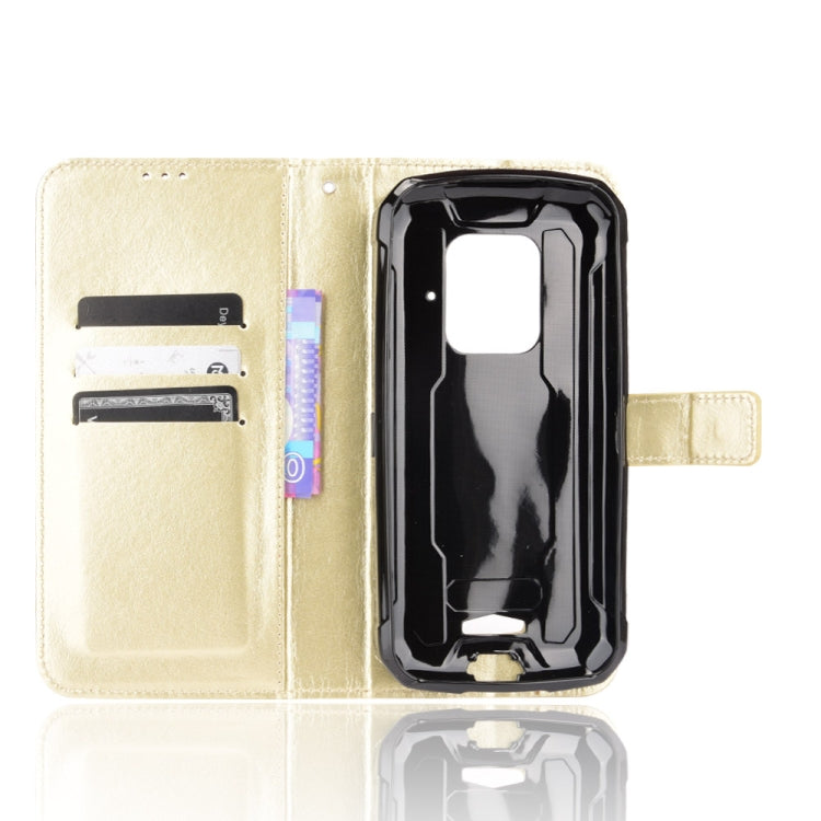 For Doogee S59 / S59 Pro Crazy Horse Texture Horizontal Flip Leather Case with Holder & Card Slots & Lanyard(Gold) - More Brand by buy2fix | Online Shopping UK | buy2fix