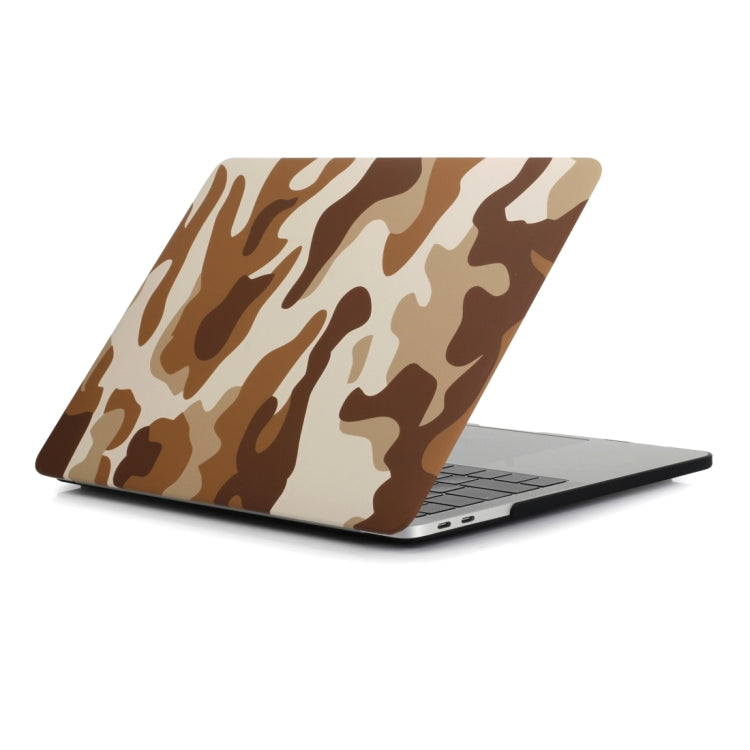 Camouflage Pattern Laptop Water Decals PC Protective Case For MacBook Pro 13.3 inch A1278(Brown Camouflage) - MacBook Pro Cases by buy2fix | Online Shopping UK | buy2fix