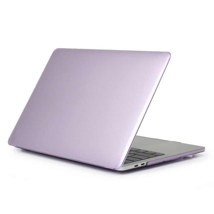 Laptop Crystal Style Protective Case For MacBook Pro 14.2 inch A2442 2021(Purple) - MacBook Pro Cases by buy2fix | Online Shopping UK | buy2fix