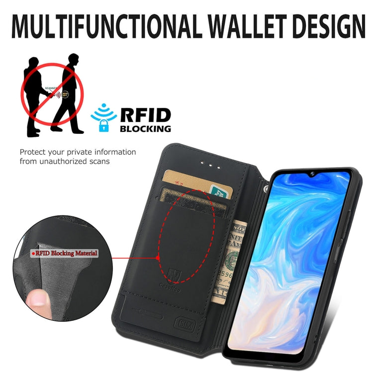 For Doogee N40 Pro CaseNeo Colorful Magnetic Leather Case with Holder & Card Slot & Wallet(Rhombus Mandala) - More Brand by buy2fix | Online Shopping UK | buy2fix