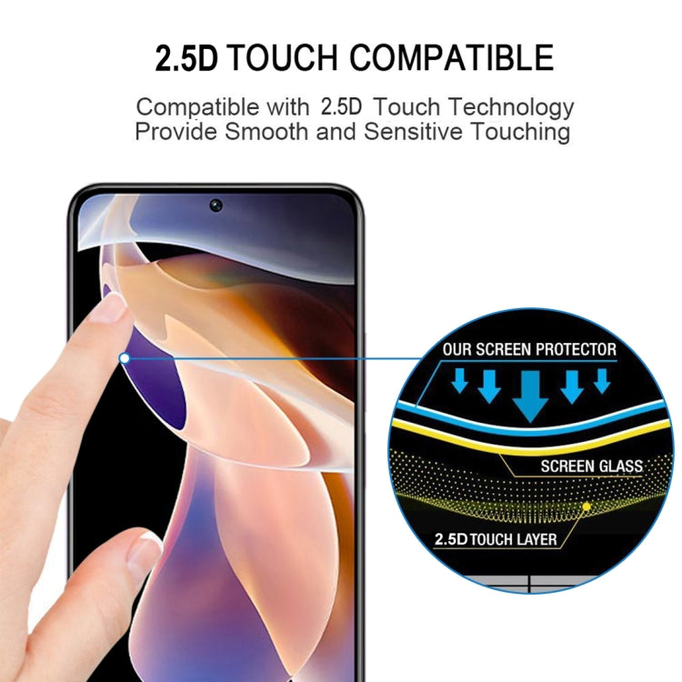 For Xiaomi Redmi Note 11 Pro / 11 Pro+ 25 PCS Full Glue Full Screen Tempered Glass Film -  by PINWUYO | Online Shopping UK | buy2fix