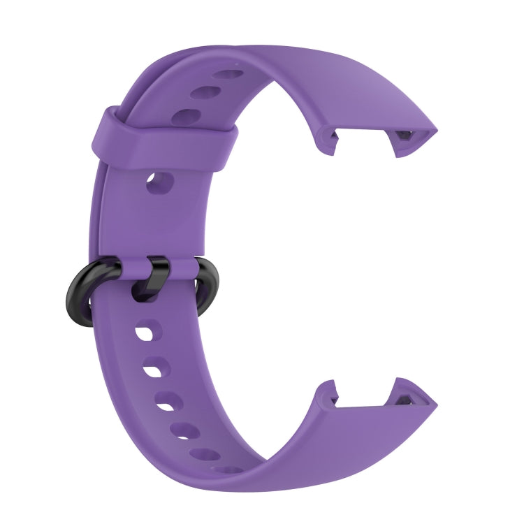 For Xiaomi Redmi Watch 2 Solid Color Silicone Strap Watch Band(Light Purple) - Watch Bands by buy2fix | Online Shopping UK | buy2fix