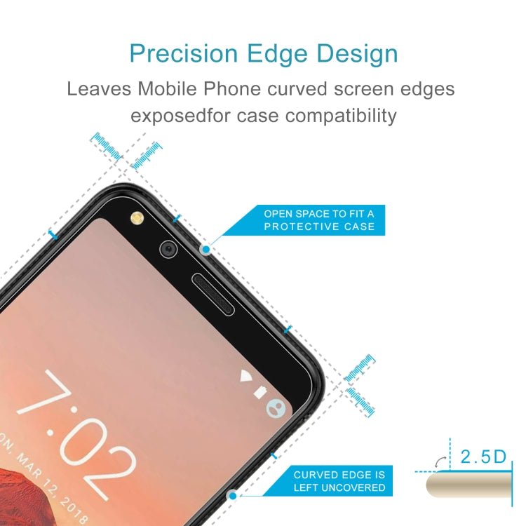 10 PCS 0.26mm 9H 2.5D Tempered Glass Film For Doogee X53 - For Doogee by buy2fix | Online Shopping UK | buy2fix