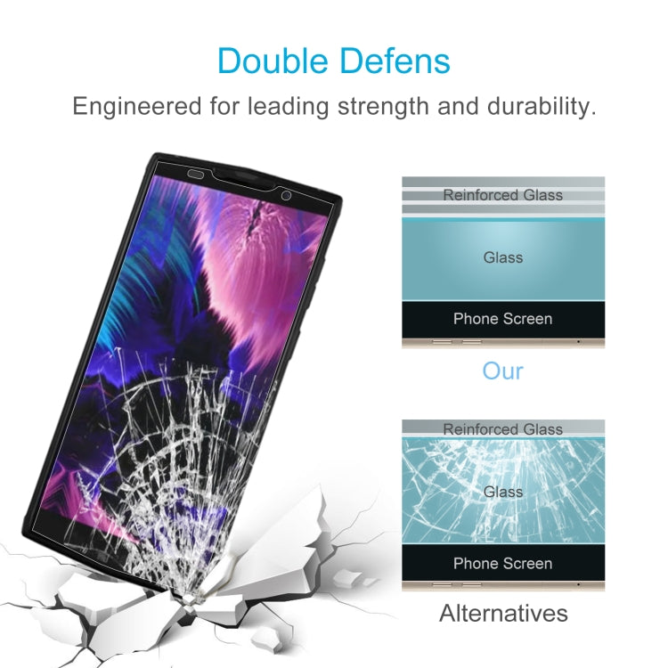 50 PCS 0.26mm 9H 2.5D Tempered Glass Film For Doogee BL9000 - For Doogee by buy2fix | Online Shopping UK | buy2fix