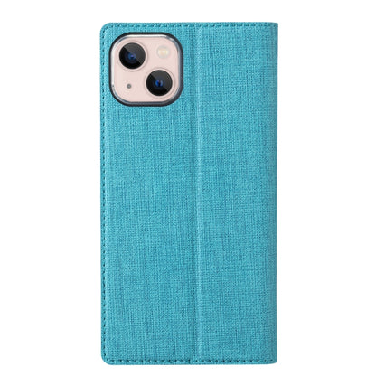 For iPhone 13 mini ViLi DMX Series Shockproof Magsafe Magnetic Horizontal Flip Leather Phone Case (Blue) - iPhone 13 mini Cases by ViLi | Online Shopping UK | buy2fix