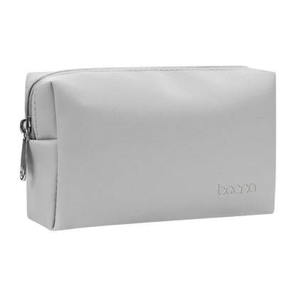 Baona XB-Q003 Power Storage Handbag PU Leather Digital Storage Bag(Gentleman Gray) - Digital Storage Bag by Baona | Online Shopping UK | buy2fix