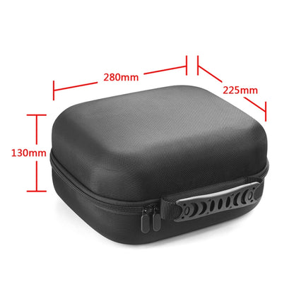 For Holy serpent X6 Headset Protective Storage Bag(Black) - Other Earphone Case by buy2fix | Online Shopping UK | buy2fix