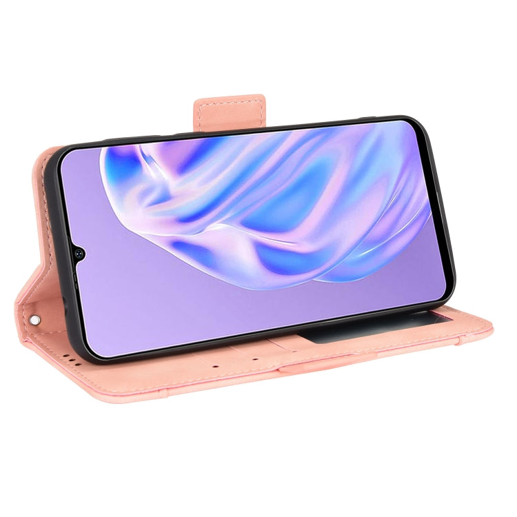 For Ulefone Note 6 / Note 6P Skin Feel Calf Pattern Leather Phone Case(Pink) - Ulefone Cases by buy2fix | Online Shopping UK | buy2fix