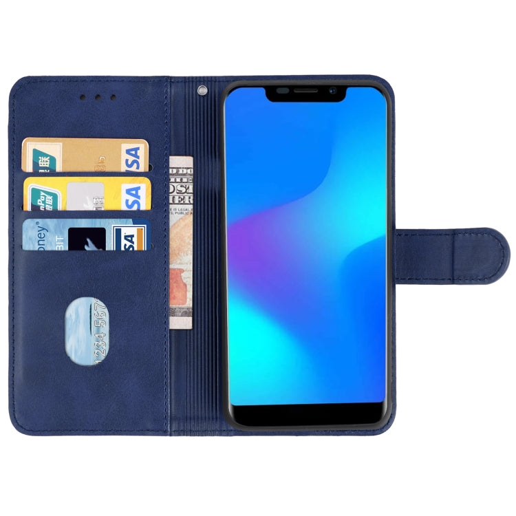 Leather Phone Case For DOOGEE X70(Blue) - Doogee Cases by buy2fix | Online Shopping UK | buy2fix