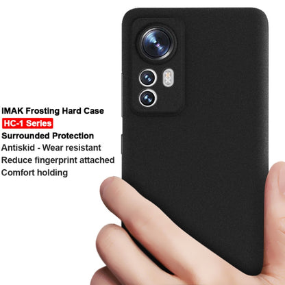 For Xiaomi 12 imak HC-1 Series Frosted Hard Phone Case(Black) - Xiaomi Cases by imak | Online Shopping UK | buy2fix