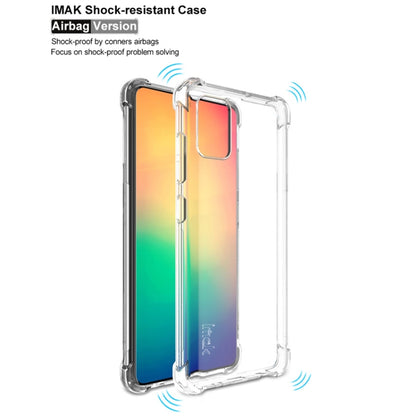 For Galaxy A51 IMAK All-inclusive Shockproof Airbag TPU Case with Screen Protector(Metal Back) - Galaxy Phone Cases by imak | Online Shopping UK | buy2fix