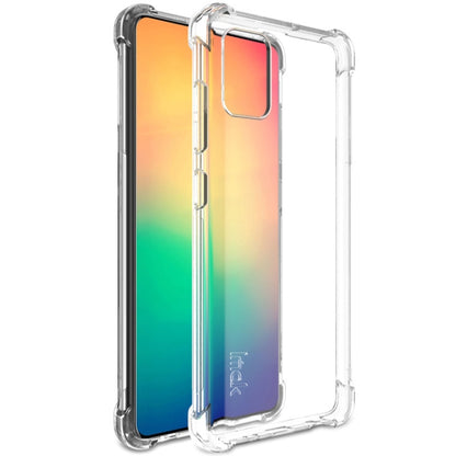 For Galaxy A51 IMAK All-inclusive Shockproof Airbag TPU Case with Screen Protector(Transparent) - Galaxy Phone Cases by imak | Online Shopping UK | buy2fix