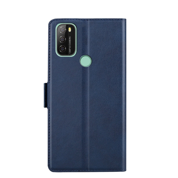 For Blackview A70 Ultra-thin Voltage Side Buckle PU + TPU Leather Phone Case(Blue) - More Brand by buy2fix | Online Shopping UK | buy2fix