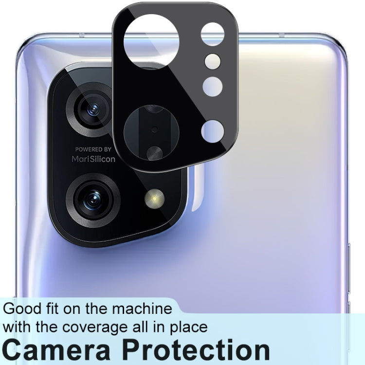 For OPPO Find X5 IMAK Rear Camera Lens Glass Film Black Version - For OPPO by imak | Online Shopping UK | buy2fix