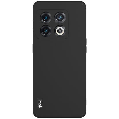For OnePlus 10 Pro 5G IMAK UC-4 Series Straight Edge TPU Soft Phone Case(Black) - OnePlus Cases by imak | Online Shopping UK | buy2fix