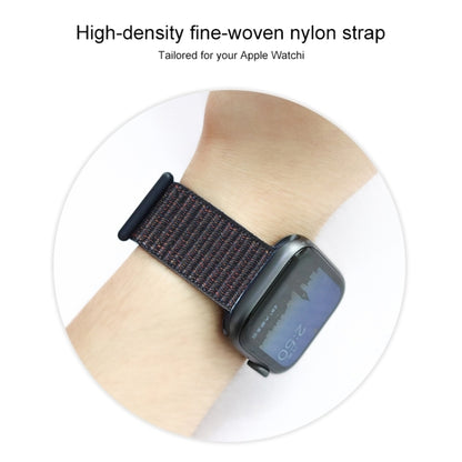 For Apple Watch Apple Watch Ultra 49mm&Watch Ultra 2 49mm / Series 9&8&7 45mm / SE 3&SE 2&6&SE&5&4 44mm / 3&2&1 42mm Mutural Nylon Watch Band(Charcoal Color) - Watch Bands by Mutural | Online Shopping UK | buy2fix