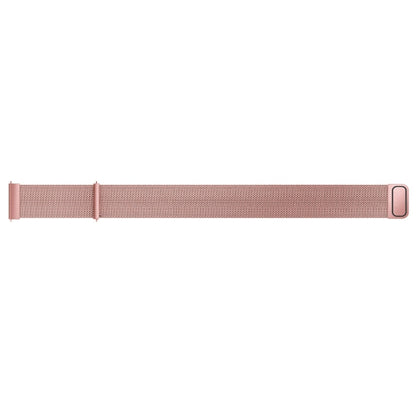 For Galaxy Watch Active Milanese Watch Band(Rose Pink) - Watch Bands by buy2fix | Online Shopping UK | buy2fix