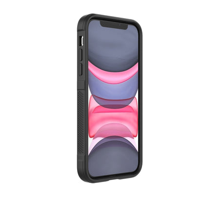 For iPhone 11 Magic Shield TPU + Flannel Phone Case (Dark Blue) - iPhone 11 Cases by buy2fix | Online Shopping UK | buy2fix