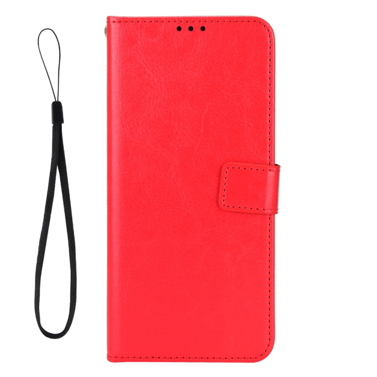 For Blackview A95 Retro Crazy Horse Texture Leather Phone Case(Red) - More Brand by buy2fix | Online Shopping UK | buy2fix