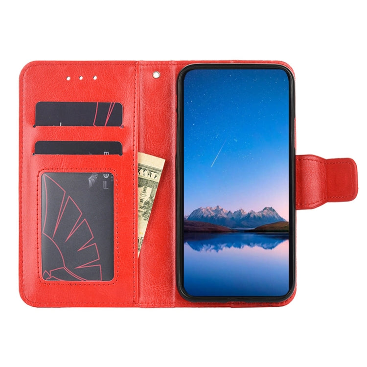 For Blackview A95 Crystal Texture Leather Phone Case(Red) - More Brand by buy2fix | Online Shopping UK | buy2fix